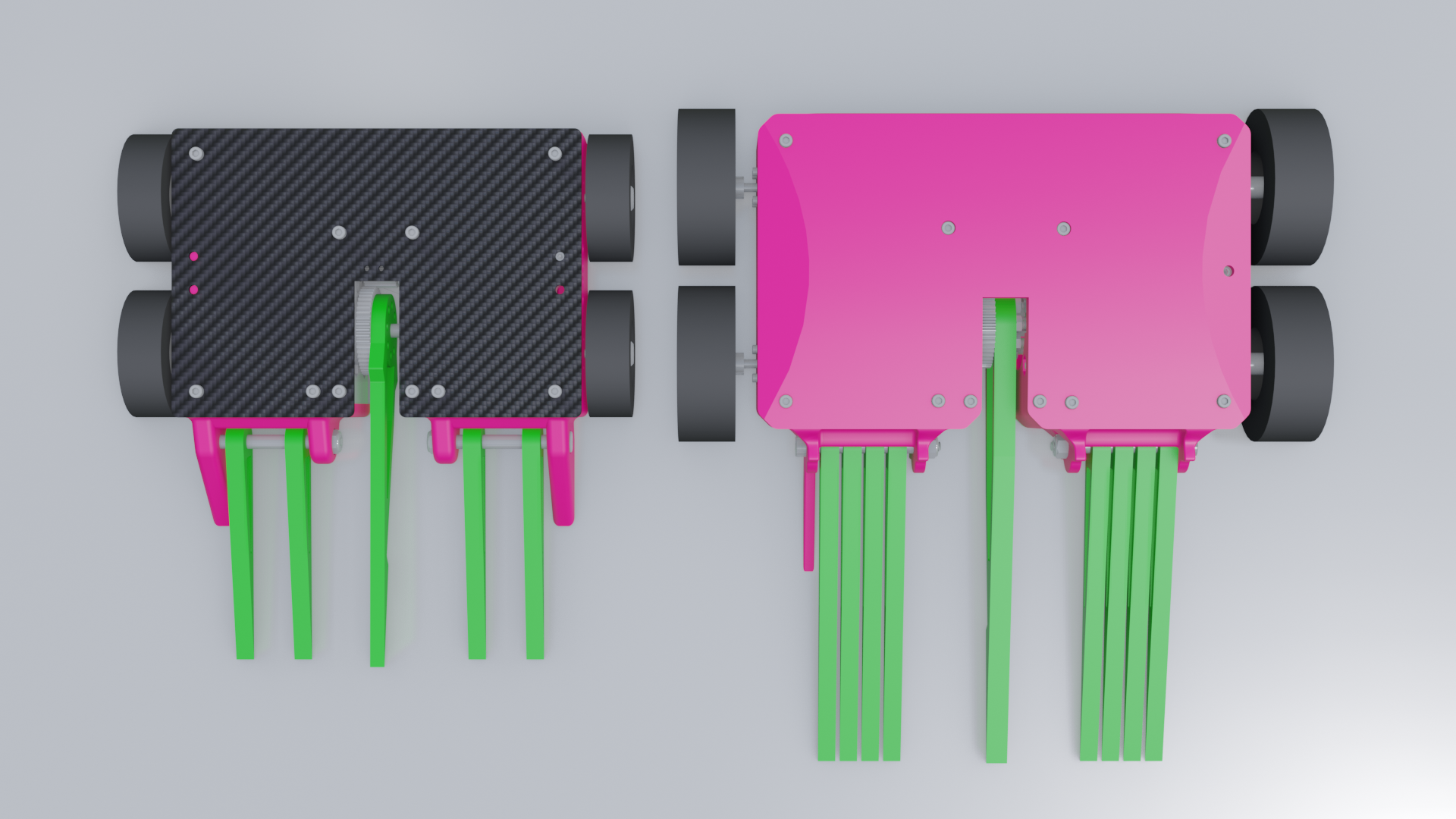 V1 Vs V2 size comparison