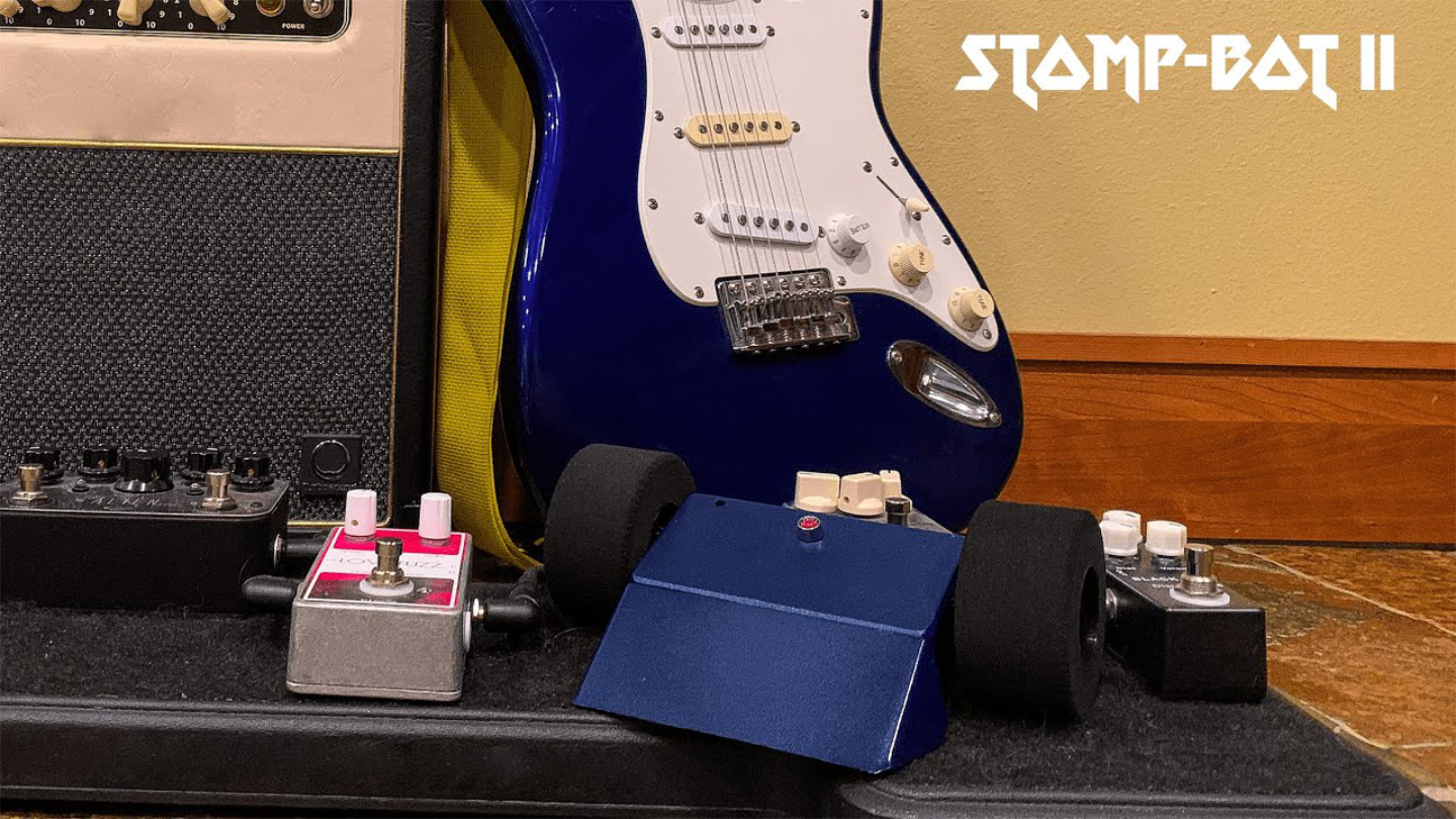 Stomp Bot 2 on Guitar Pedalboard